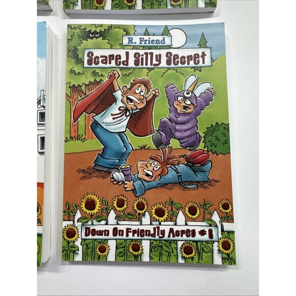 Down On Friendly Acres Books Set 1-6 Paperback Sunflower Seeds R Friend Children - Picture 9 of 16